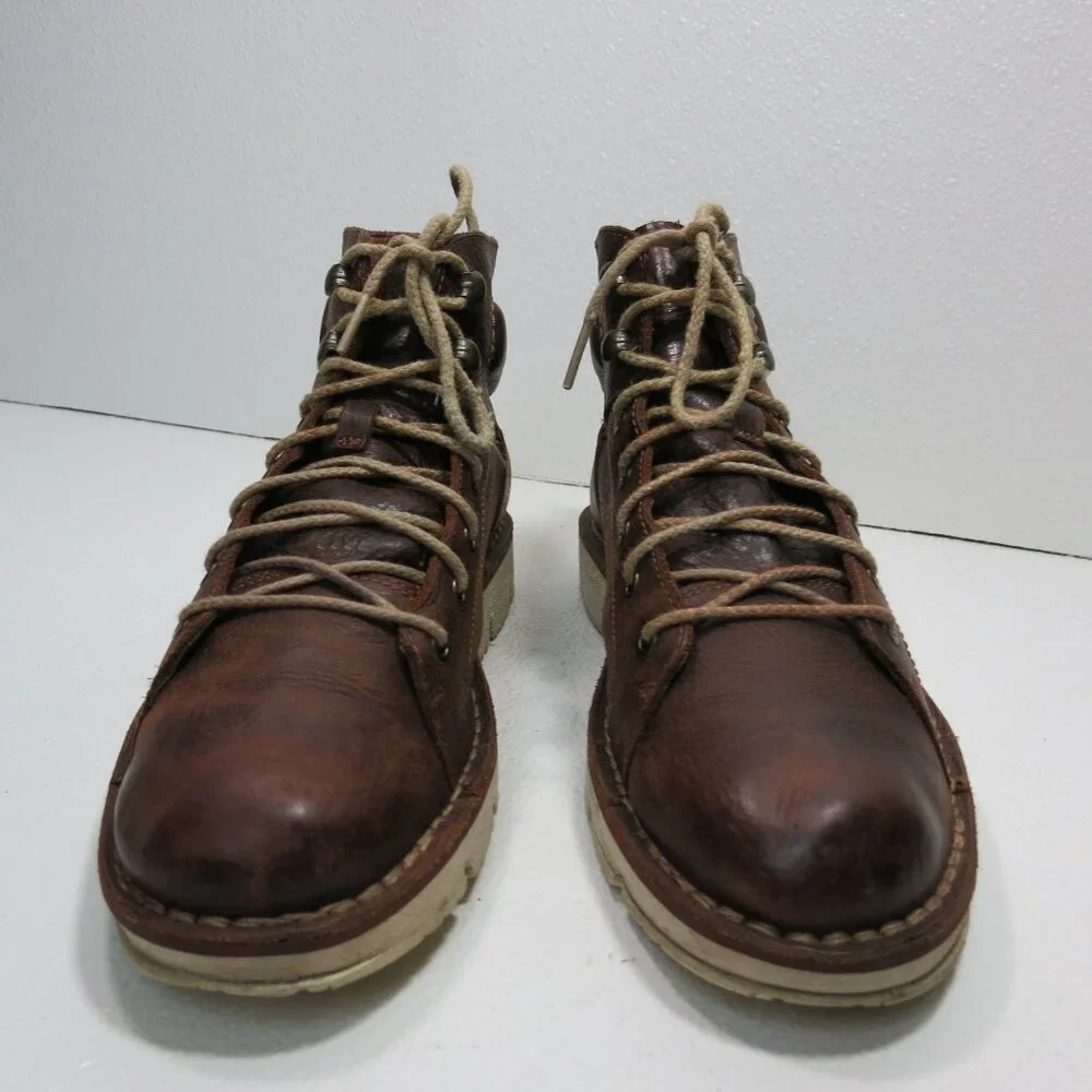 Timberland Soft Toe Leather Boots Shoes Men's Hiking Casual Comfort Footwear 9